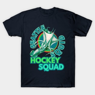 Seattle Squid Hockey Squad - Support Your Seamonsters! T-Shirt